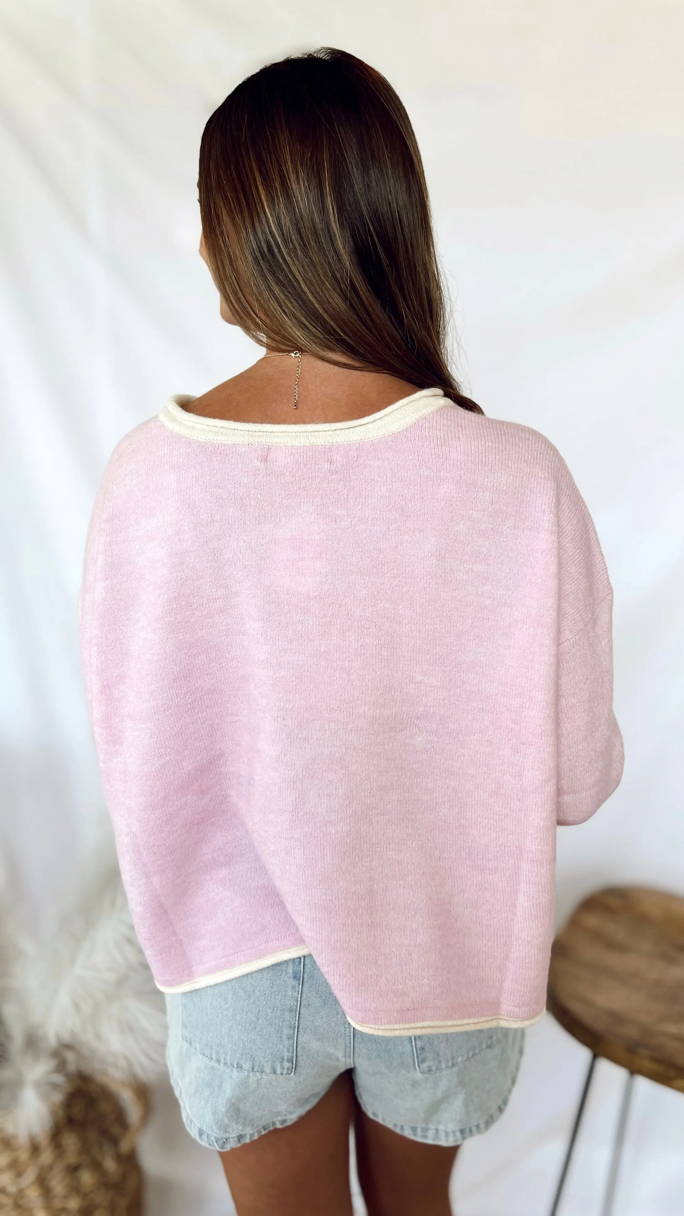 The Pink-ing of You Sweater