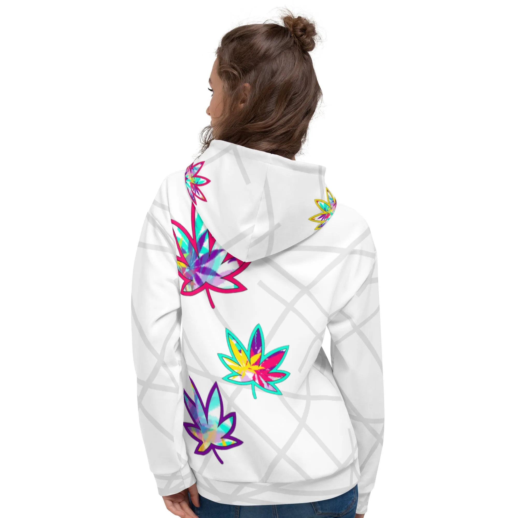 Thick Vibrate Leaves Hoodie