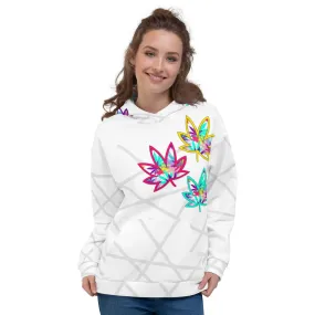 Thick Vibrate Leaves Hoodie