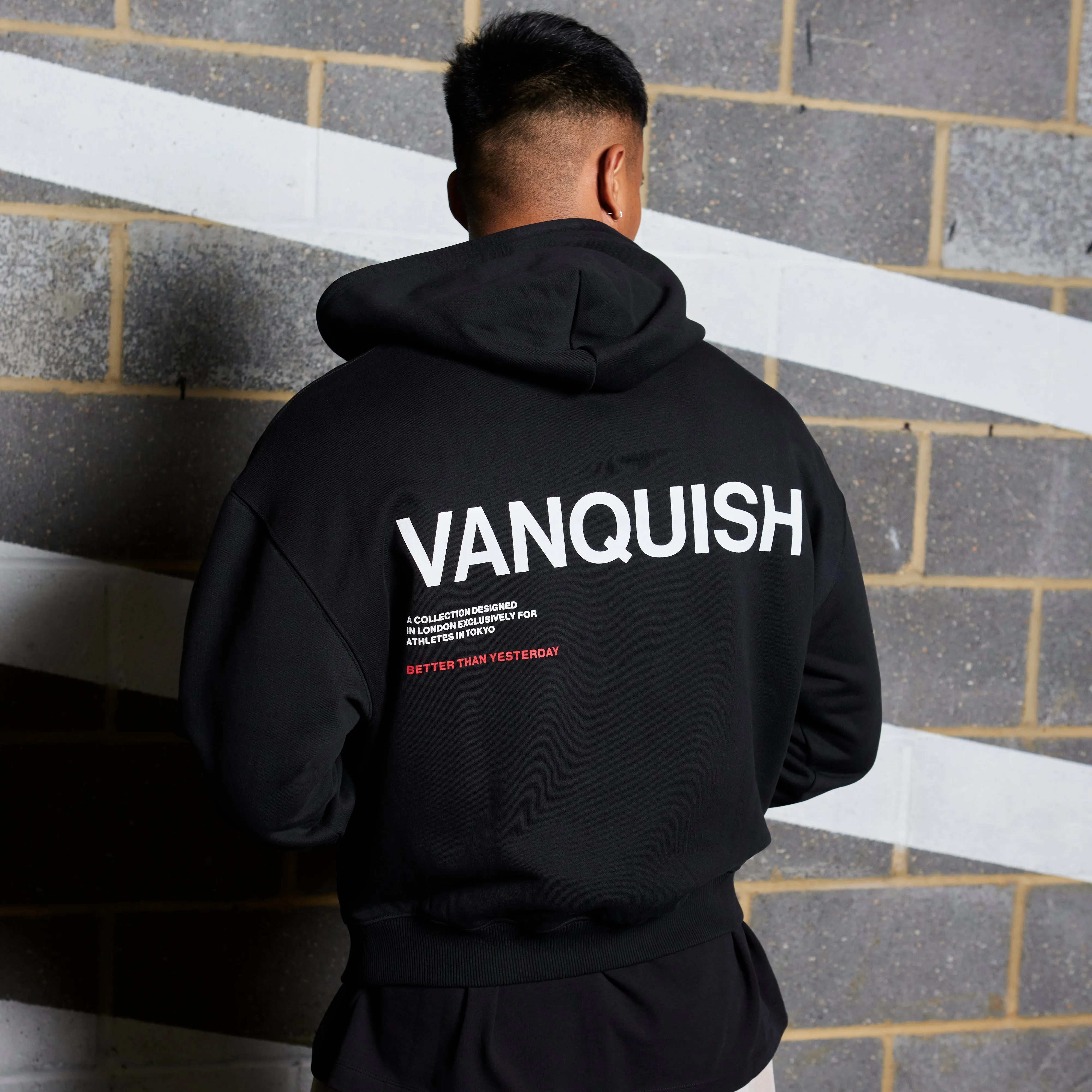 Vanquish Tokyo Black Oversized Hoodie