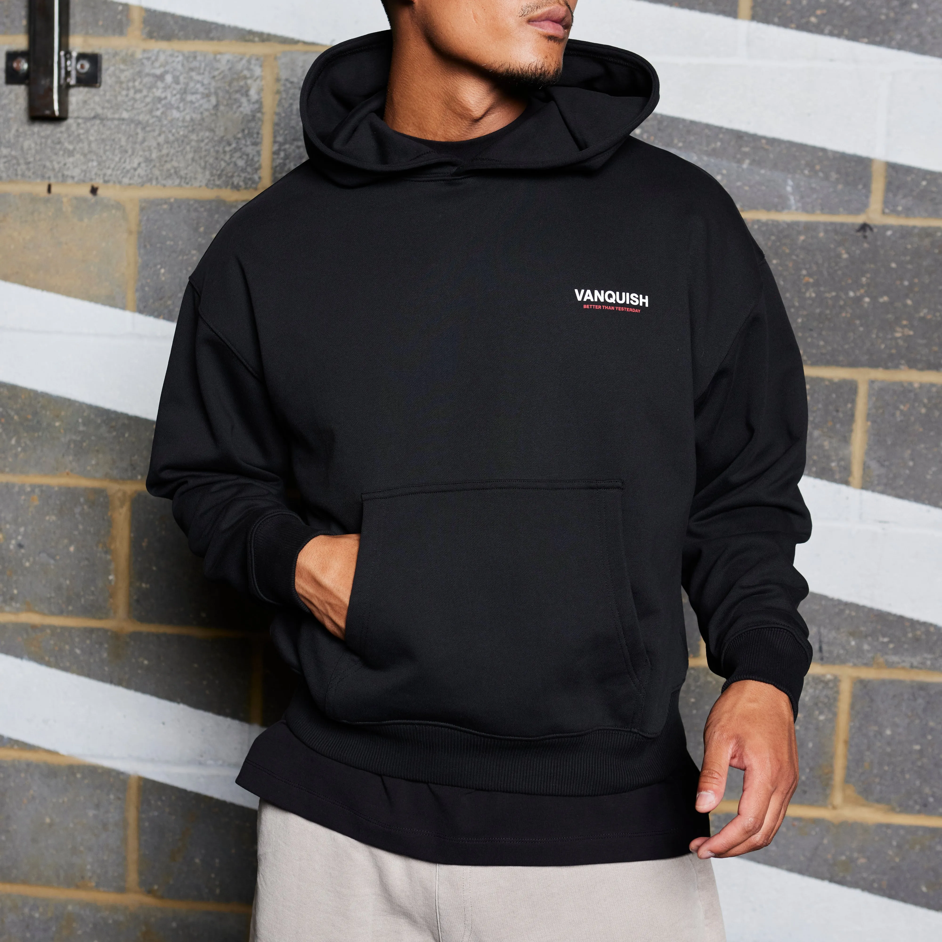 Vanquish Tokyo Black Oversized Hoodie