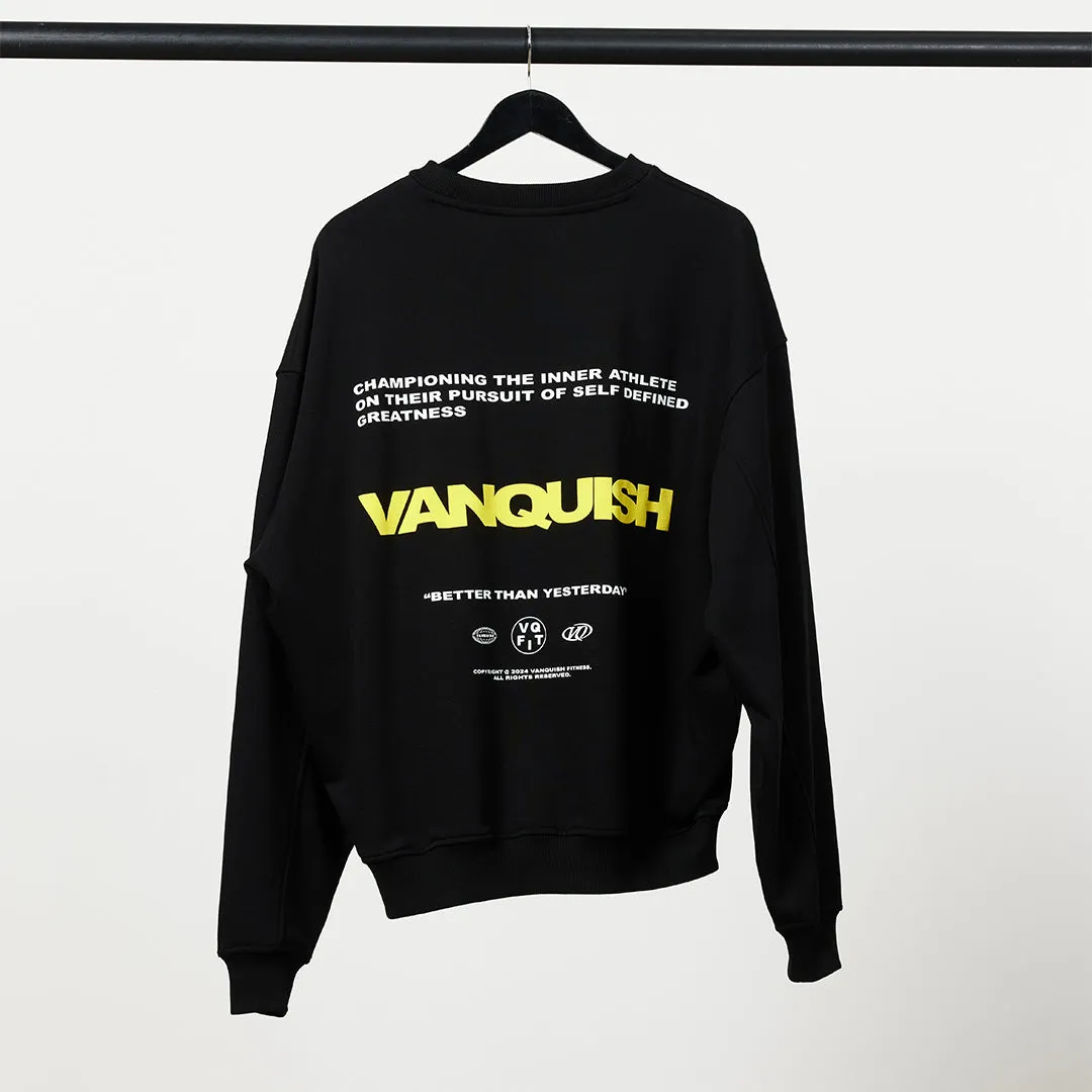 Vanquish TSP Black Champion Oversized Sweatshirt