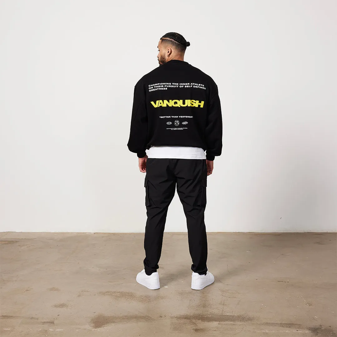 Vanquish TSP Black Champion Oversized Sweatshirt