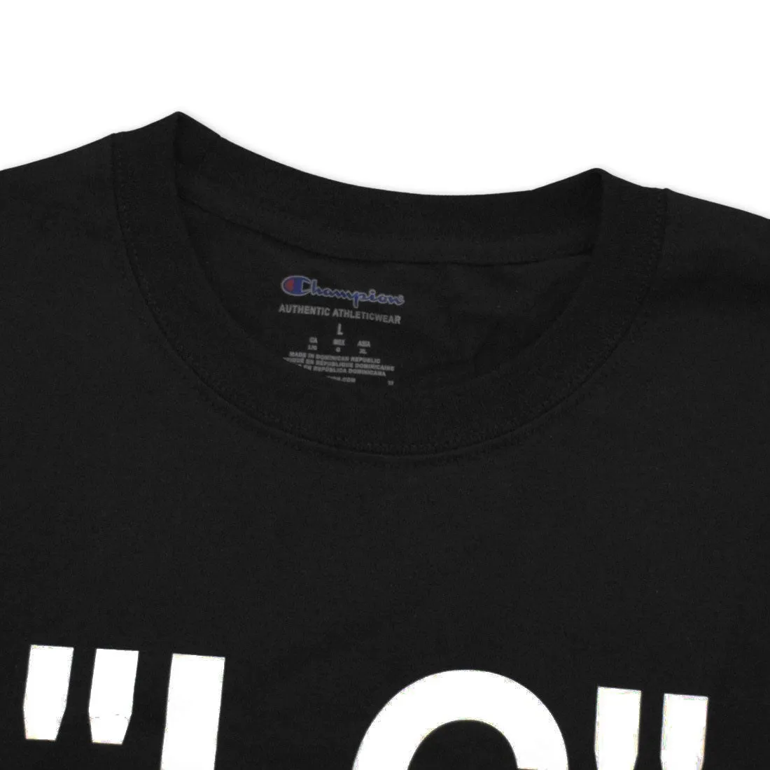 virgil abloh x ica size LG t-shirt 'black'