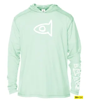 Youth UPF50 Hood - Sea Grass